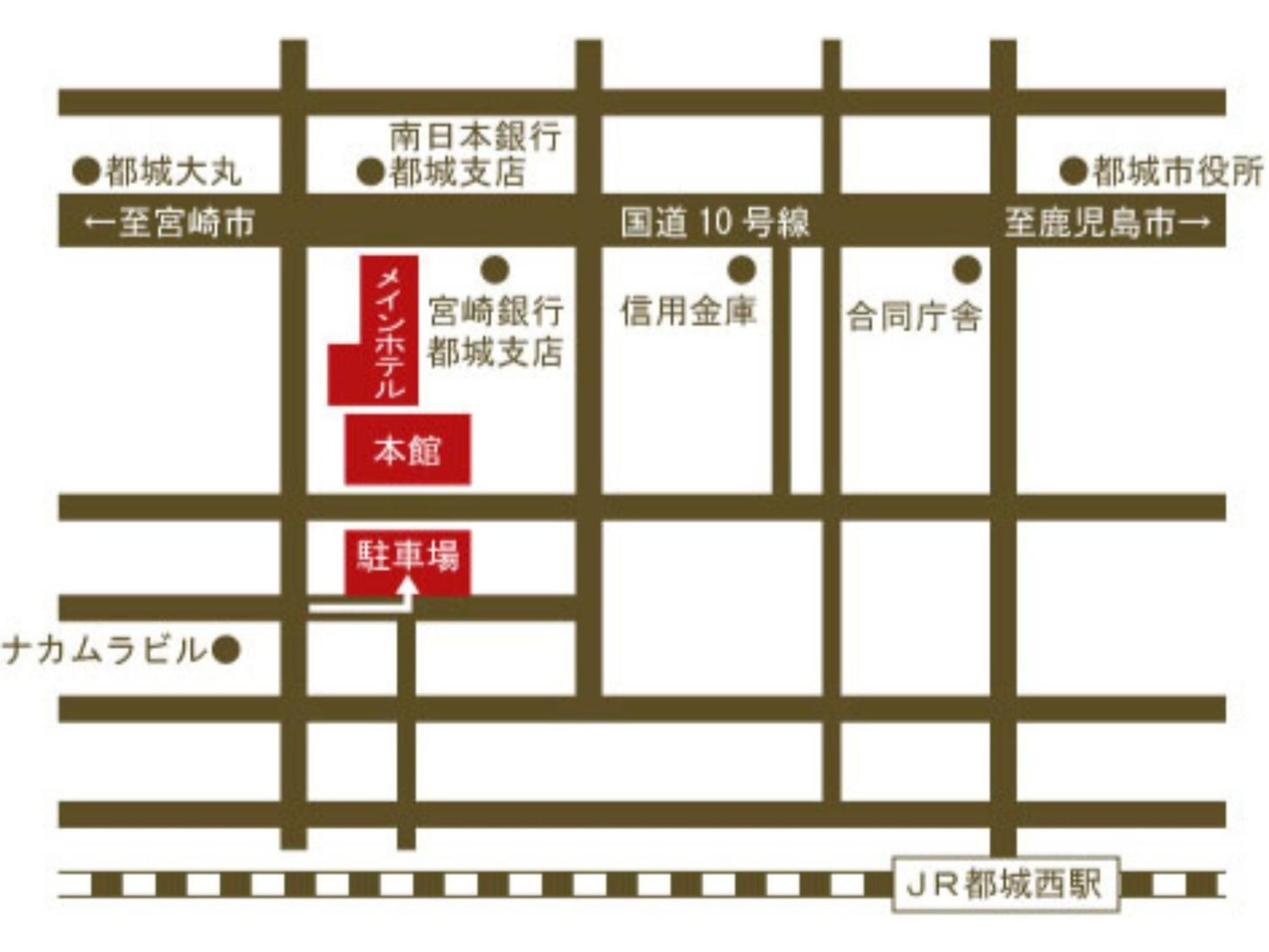 Miyakonojō Main Hotel - Vacation Stay 82549 מראה חיצוני תמונה